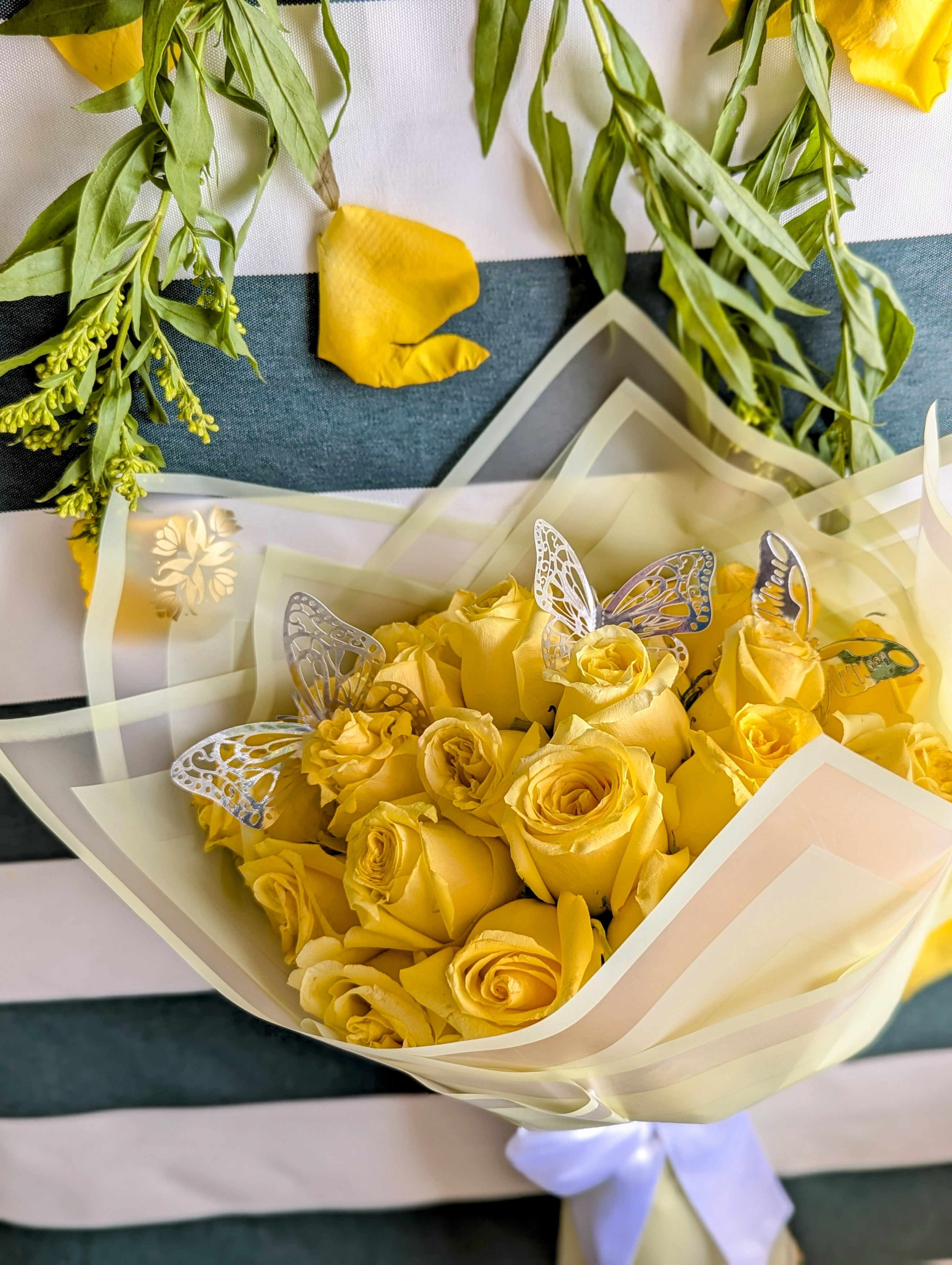 Ramo de Flores Amarillo Bouquet